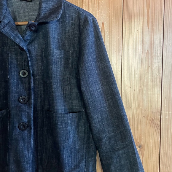 Nooworks Chore Coat Indigo Denim Jean XS - Picture 3 of 7